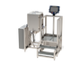 Forza stainless steel TAS-225 trichome agitation system for hash washing showing the agitation vessel upright and closed