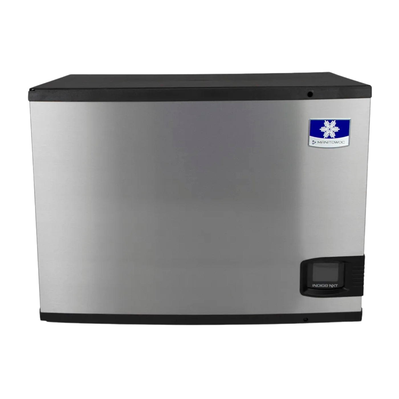 Ice machine with a Manitowoc logo on a white background